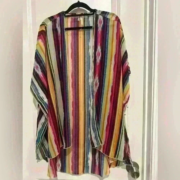 NWT Live 4 truth Tropical color Kimono - Picture 1 of 5